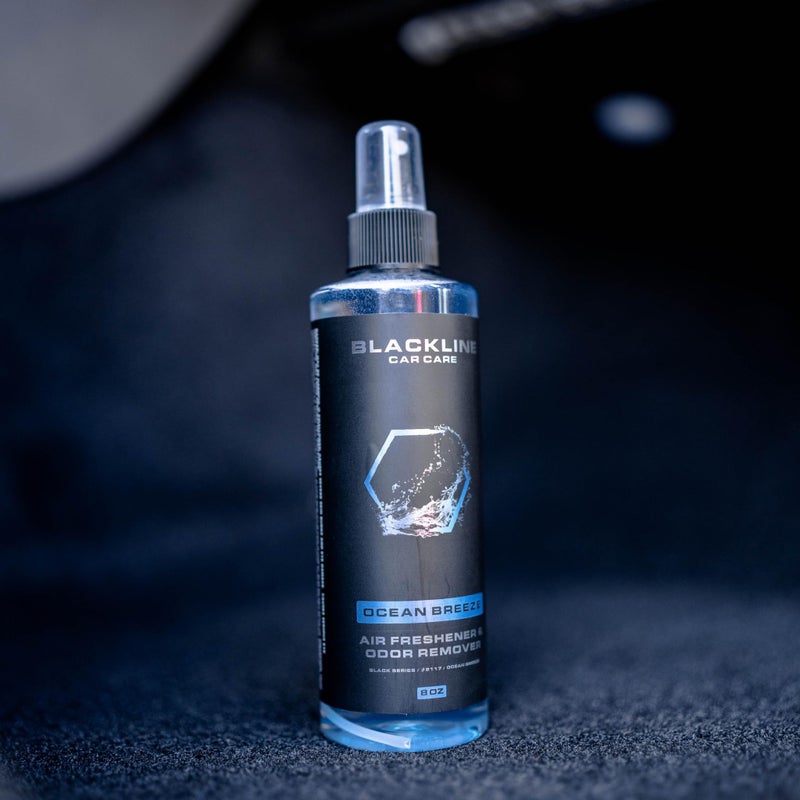 Blackline Car Care - Ocean Breeze Car Air Freshener  Long-Lasting  Oder Eliminator  for Cars  Trucks  SUV  or Home Use - 8 fl OZ - Scent Spray - Image 3